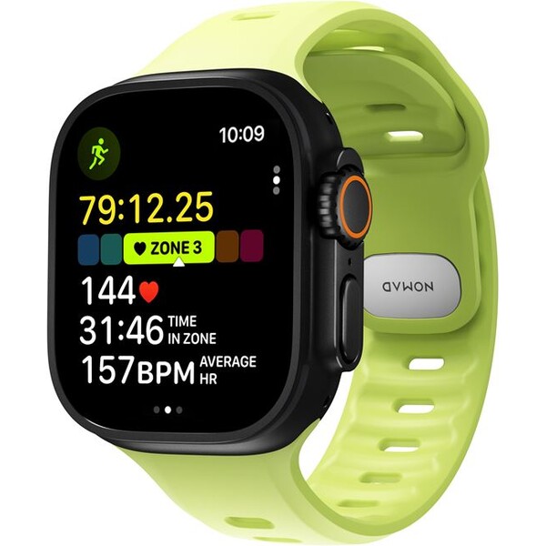 E-shop Nomad Tempo Band FKM remienok Apple Watch 49mm/Ultra lime