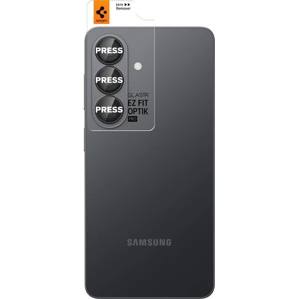 Spigen Glass tR EZ Fit Optik Pro HD sklá na fotoaparát Samsung Galaxy S26 čierna (2 ks) - Ochranné fólie a sklo - Obrázok fd37b84f51d241649e910111bf784baa