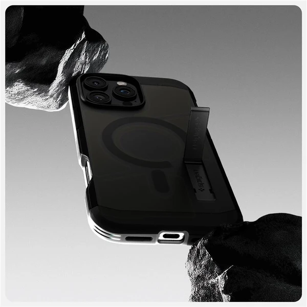 Spigen Tough Armor MagSafe kryt iPhone 16 Pro Max frost black - Puzdra - Obrázok fd5d5314a3a7455fafcaab7ecd0da3c2