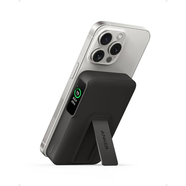 Anker bezdrôtová powerbanka MagGo 10000mAh, 27W čierna