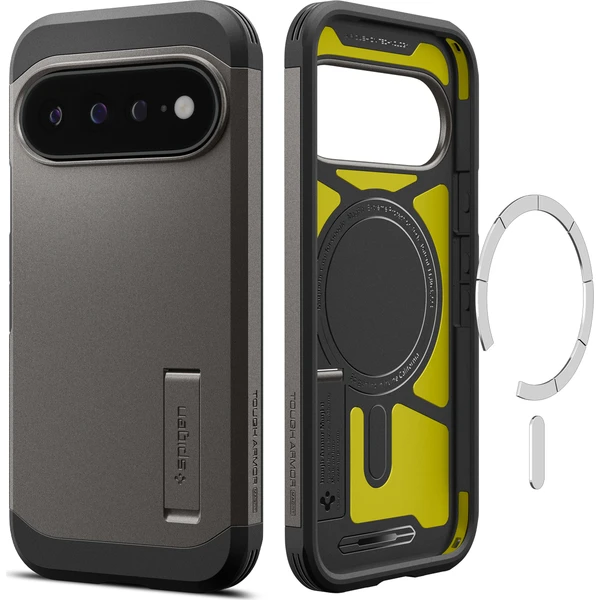 Spigen Tough Armor MagSafe, gunmetal - Google Pixel 11 Pro XL - Puzdra - Hlavný obrázok
