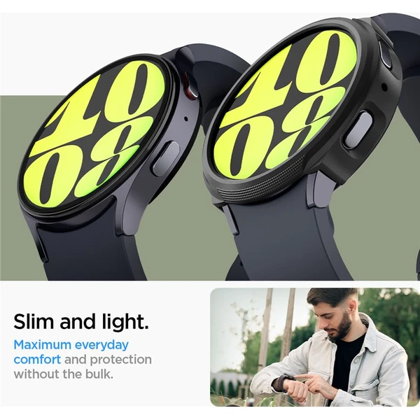Spigen Liquid Air púzdro Samsung Galaxy Watch7 (40mm) matne čierne - Puzdra - Obrázok fd67c94307a94c80a65a0c49b88d5f79