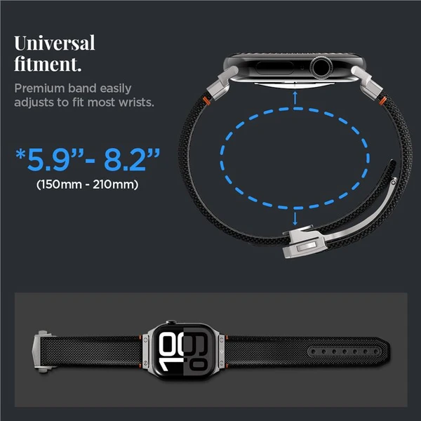 Spigen Classic Fit remienok Apple Watch 49/46/45/44mm čierny - Remienky - Obrázok fd6b1136741d4b36b97f4e00ce38127a