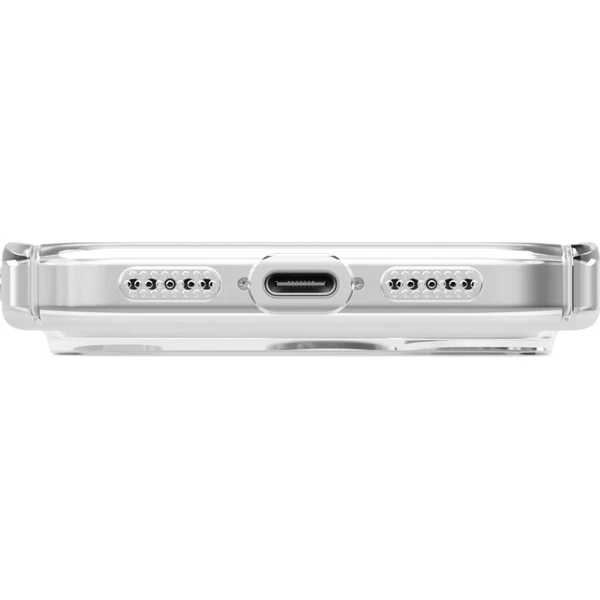 UNIQ Airsuit MagClick MagSafe kryt iPhone 17 Pro Lesklý priehľadný/biely - Puzdra - Obrázok fd82b27d7f654a62bac42a60832c8d67