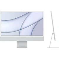 CTO Apple iMac 24" (2021) / 8GPU / 16GB / Myš / strieborný / CZ NUM Touch ID KLV / 256GB SSD - Stolné počítače