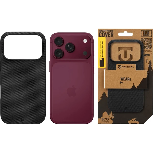 Tactical MagForce WEARe Kryt pre Apple iPhone 17 Pro/18 Pro Black - Puzdra - Obrázok fdcfa065ca7e48648a813028a872b1d2