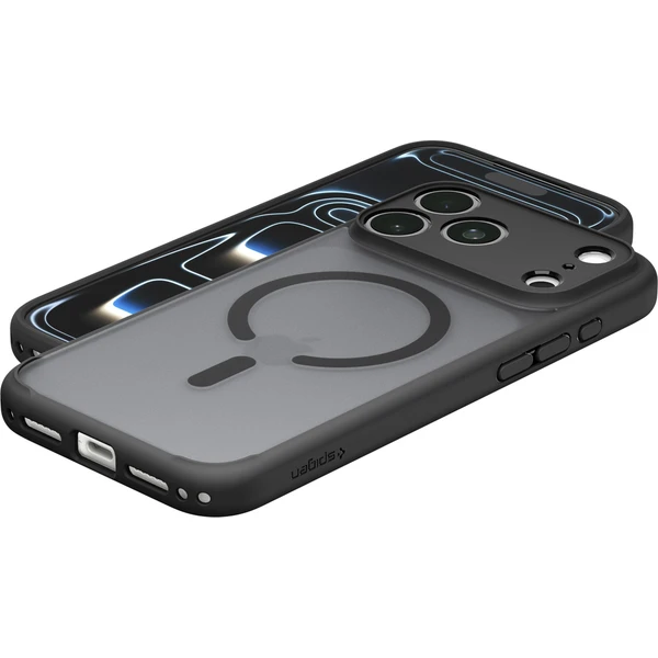 Spigen Ultra Hybrid MagSafe kryt iPhone 18 Pro Max/17 Pro Max mrazivo čierny - Puzdra - Obrázok fdf8786e4aee486cae76dd4fcce478ce