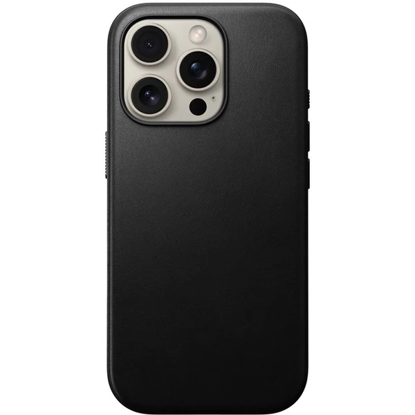 Nomad Modern Leather Case MagSafe kryt iPhone 16 Pro čierny - Puzdra - Obrázok fe0dd6771b6d45a3b9f0181d8cce3ff9