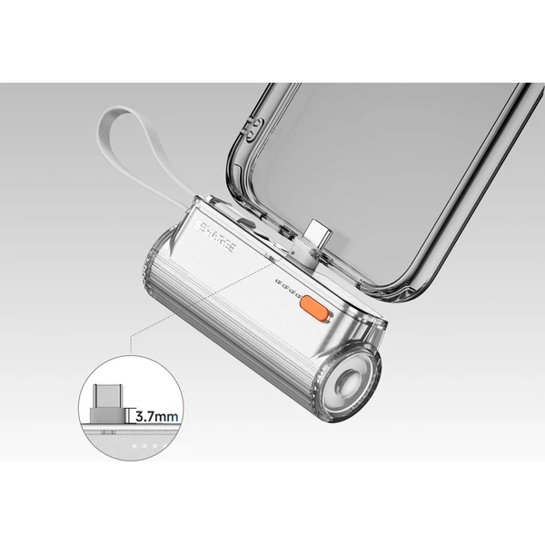 SHARGE Flow Mini 2 USB-C powerbanka (22.5 W) strieborná - Powerbanky - Obrázok fe1a060b17844b62b84371dc1aa63610