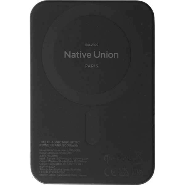 Native Union (Re)Classic Magnetic Power Bank Qi2 5000mAh modrá - Powerbanky - Obrázok fe1c575f951b46d0a81e1a2aa6169cf0