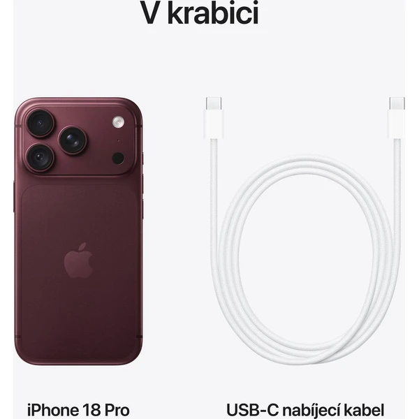 Apple iPhone 18 Pro 512GB burgundsky červená - Mobilné telefóny - Obrázok fe3d96f0975f48d9bd77caf2090776ee