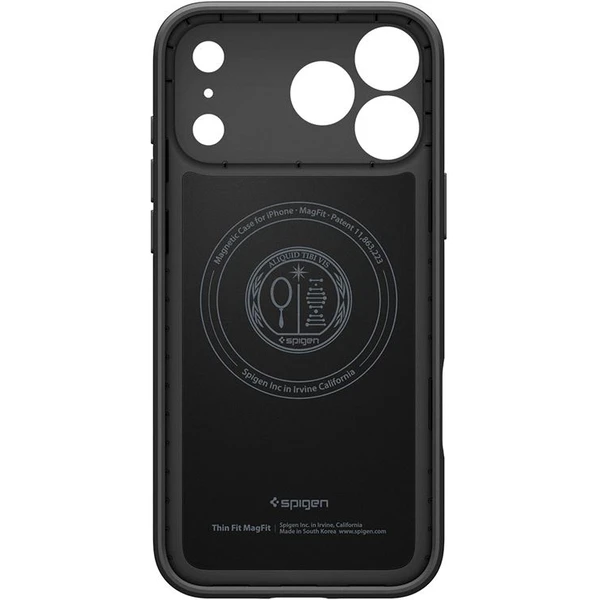 Spigen Thin Fit MagSafe kryt iPhone 17 Pro Max black - Puzdra - Obrázok fe3df095b9cf48fe81d9176350cbacef