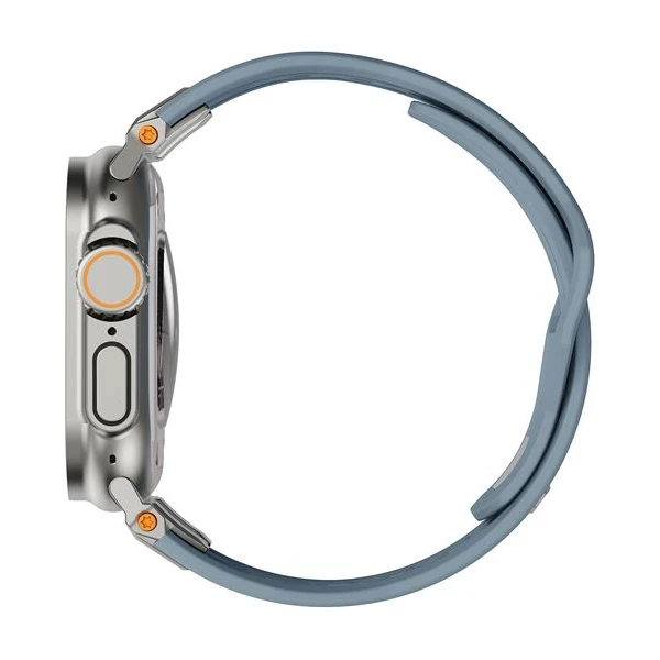 UAG Monarch Strap remienok Apple Watch 49/46/45/44/42mm modrý/titán - Remienky - Obrázok fe527fd14b424f0baeab142c01c0ce33