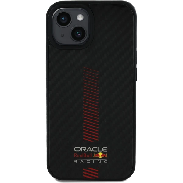 Oracle Red Bull Racing Carbon Powerbar MagSafe kryt iPhone 15 čierny - Puzdra - Obrázok fe640c5ecb764427b0d62a01c88a212b