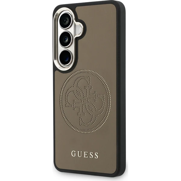 Guess PU perforovaný 4G logo magnetický kryt Samsung Galaxy S26 hnedý - Puzdra - Obrázok fe64a3ae16c8439e96e8d3ecf219c768