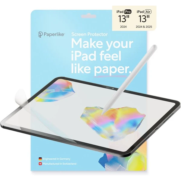 Paperlike Screen Protector 3 fólie na písanie a kreslenie iPad Pro 13" (2025)/iPad Air 13" (24-26) 2 - Ochranné fólie a sklo - Obrázok fe64e4ab0d2d4b02b1fd05c57db874b4