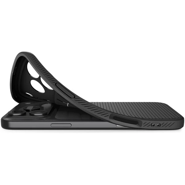 Spigen Liquid Air kryt iPhone 17 Pro Max matte black - Puzdra - Obrázok fe673d642fbc43b39d9e6ae8f87f01a1