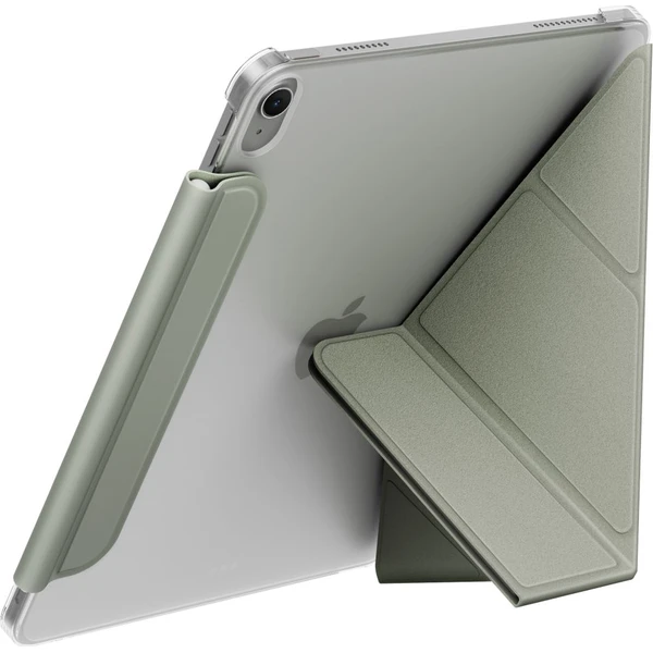 UNIQ Camden Lite s pouzdrem pro Apple Pencil iPad Air 11" (M2-M4) zelené - Puzdra - Obrázok fe71f80800bb40e180260cdd54e2458e
