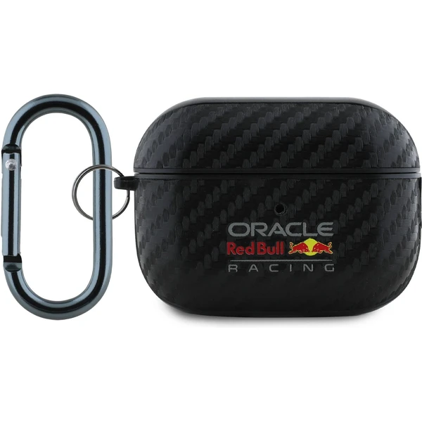 Oracle Red Bull Racing PU karbónové puzdro AirPods Pro 2 čierne - Puzdra - Hlavný obrázok