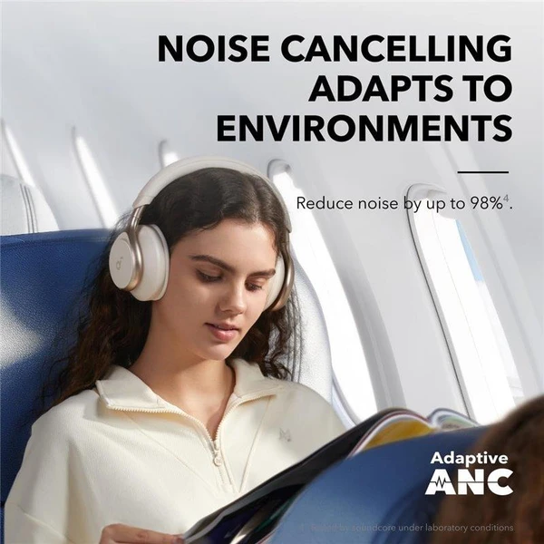 Anker Soundcore Space One bluetooth slúchadlá biela - Slúchadlá - Obrázok feb814e346bb4929a37c929342b24ffe