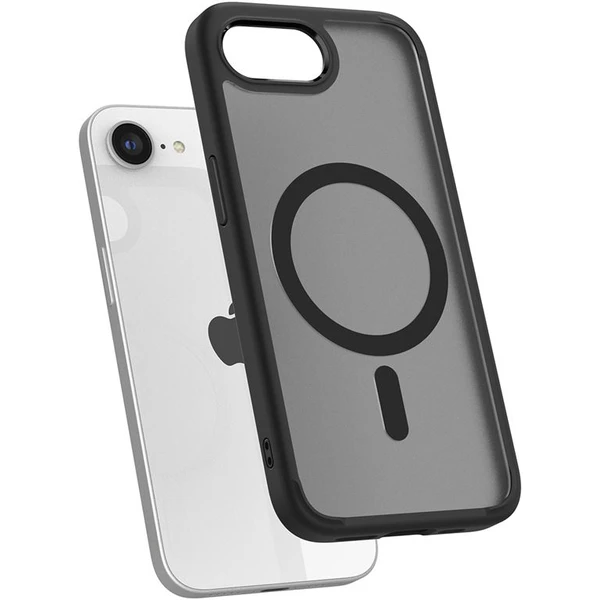 Spigen Crystal Hybrid MagSafe kryt iPhone 17e/16e frost black - Puzdra - Obrázok feba0c010b214fc9a4c8ee3adb296dc8