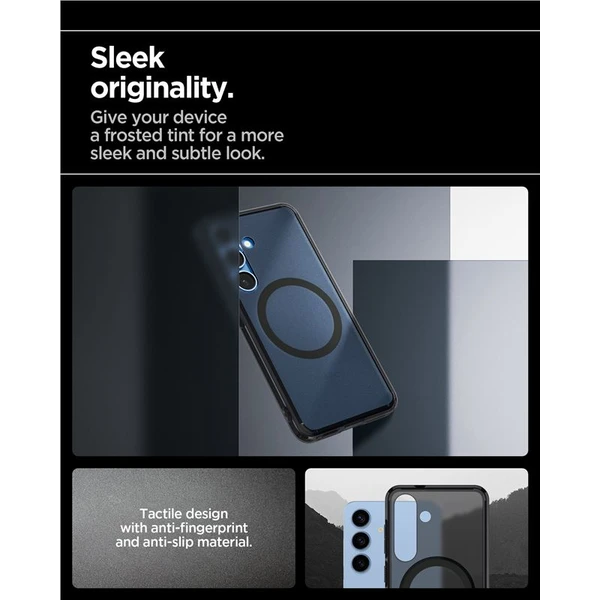 Spigen Ultra Hybrid MagSafe kryt Samsung Galaxy S25 čierny - Puzdra - Obrázok fec4939ac42c4a2ca165465292a5ba9f