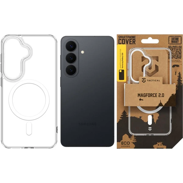 Tactical MagForce 2.0 Kryt pre Samsung Galaxy S26 Silver - Puzdra - Obrázok fed4bd091b224fea9e504497d9c586fb