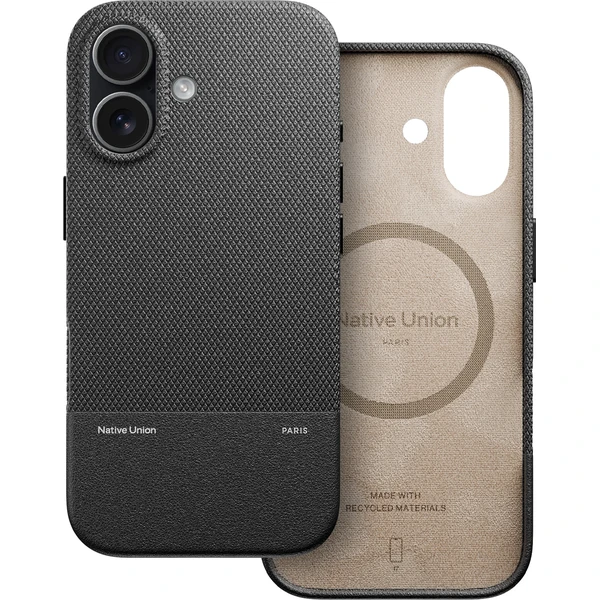 Native Union (RE) Classic MagSafe kryt z recyklovaného materiálu iPhone 17 black - Puzdra - Hlavný obrázok