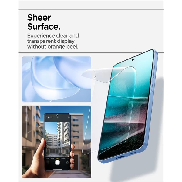 Spigen EliteShield EZ Fit HD ochranná fólia Samsung Galaxy S25+ - Ochranné fólie a sklo - Obrázok ff304b6d37f744d48f605c32859f720e