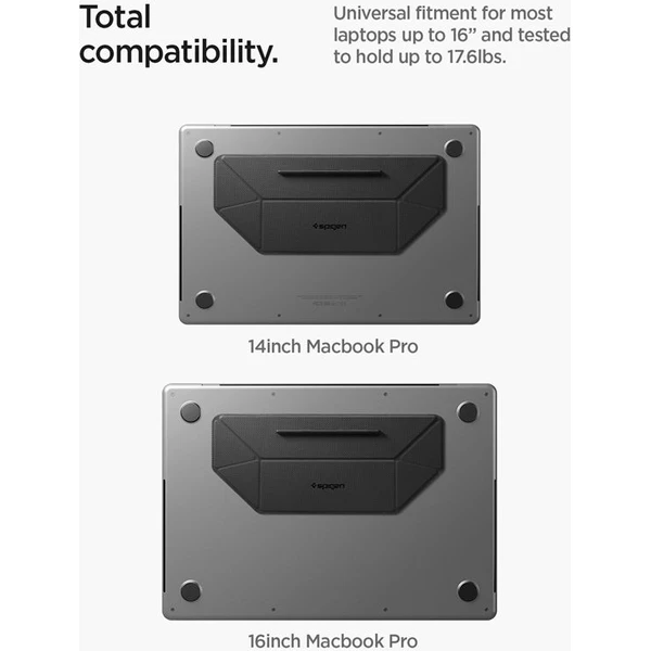 Spigen Slim Fold Laptop Stand LD201-S3 stojanček pre notebook/MacBook čierny - Stojany - Obrázok ff53d89713ae4eeea0ca8c17bce57fd1