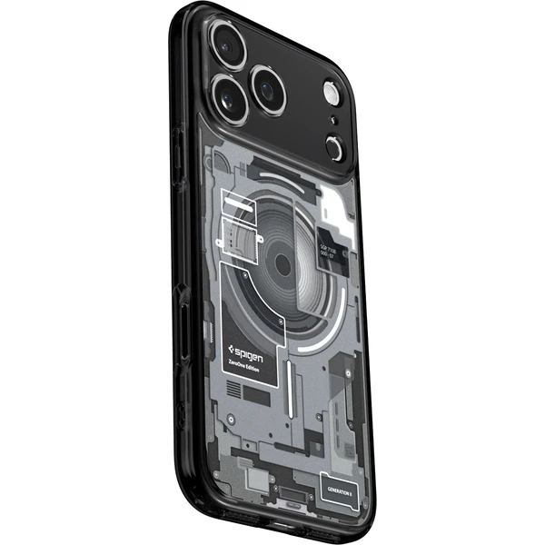 Spigen Ultra Hybrid MagSafe kryt iPhone 18 Pro/17 Pro zero one black - Puzdra - Obrázok ff63517505d943b28899dcae55e4bed0
