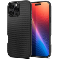 Spigen Liquid Air kryt iPhone 16 Pro matte black - Puzdra