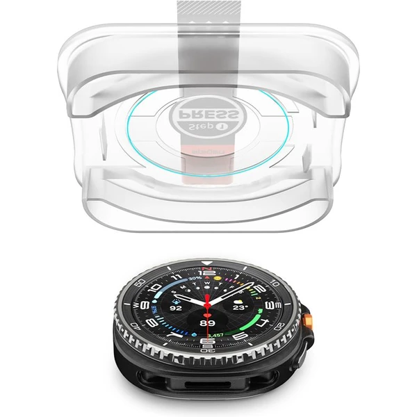 Spigen Glass TR EZ Fit 2 Pack sklo Galaxy Watch8 Classic (46mm) číre (2 ks) - Ochranné fólie a sklo - Obrázok ff860c49072047e3ac74013285a8b245