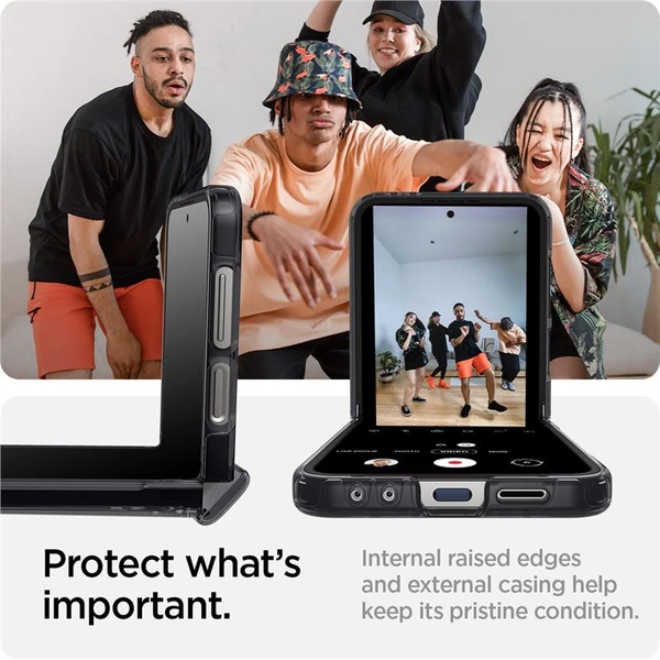 Spigen Ultra Hybrid Pro kryt Samsung Galaxy Z Flip6/Z Flip7 FE zero one - Puzdra - Obrázok ff8a9862b2554b31b6c56f1bb1e0be9a