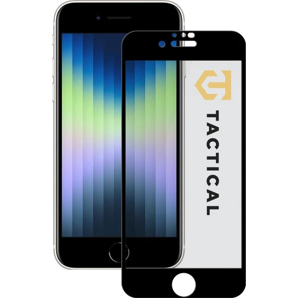 Tactical Glass Shield Privacy Stealth 5D sklo Apple iPhone 7/8/SE 2020/SE 2022 čierne - Ochranné fólie a sklo - Hlavný obrázok