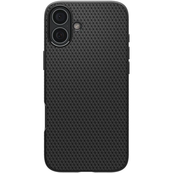 Spigen Liquid Air kryt iPhone 16 matte black - Puzdra - Obrázok ffc2e0d496044f6093dc98453bcb5d23