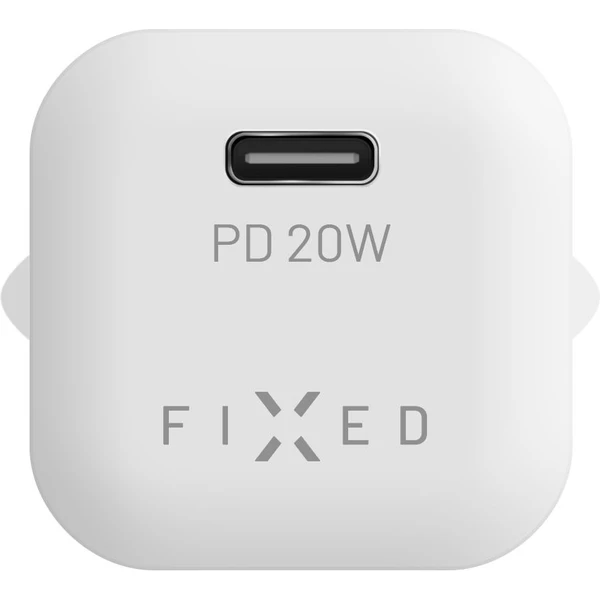 FIXED Mini nabíjačka s USB-C výstupom a podporou PD 20W biela - Nabíjačky - Obrázok ffd4b75eadf4477ab761831be69e96cd